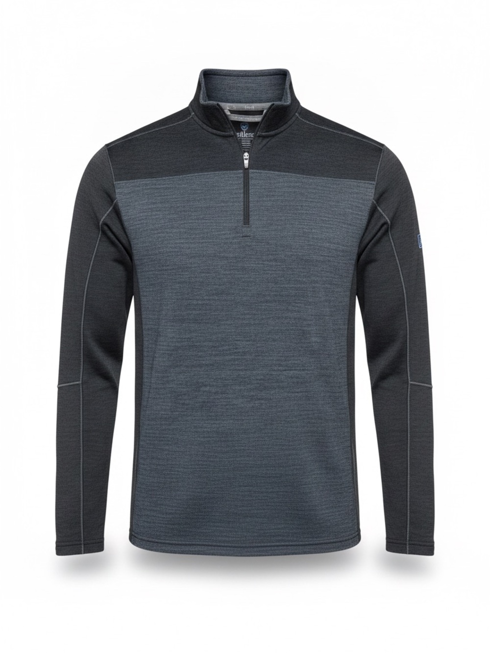 * KÜHL Ryzer 1/4 Zip Pullover Men’s Large Black Gray Performance Style 3112